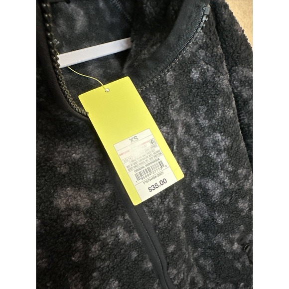 NWT All In Motion Sherpa Jacket Dark Gray Leopard Size XS NEW S2221 - Picture 2 of 4